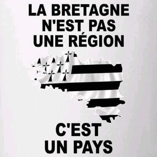 Vlaanderen solidair met Bretagne.
Strijdbare feestdag gewenst aan de Bretoense strijders! 🖤💛🤝🏻🖤🤍