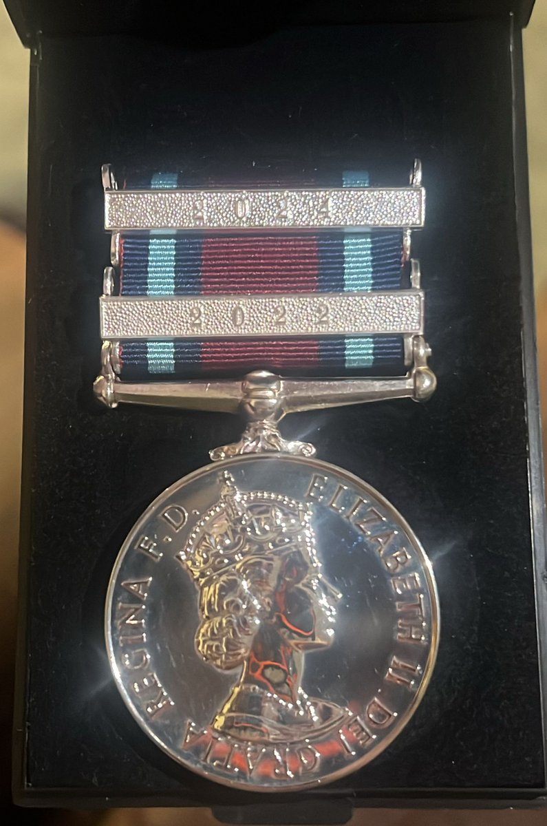 The Winner of Champion Shot and The Kings Medal for 2024, Clp N Webb, RAF Lossiemouth. As Cpl Webb won the Queens Medal in 2022 he received a date bar to that Medal, presented by the King at Windsor Castle in July.