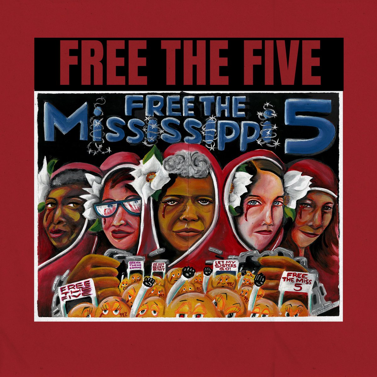 This Black August, Study and Struggle is launching the campaign to Free the Mississippi Five.

The #MS5 are five women in Mississippi sentenced to life with the possibility of parole in the 1980s and 1990s. They have been incarcerated over 175 years and denied parole 47 times.