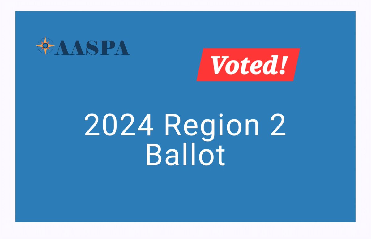GM, #ILHRLeaders &amp; <a href="/_AASPA_/">AASPA</a> members...Region 2 voting today! Best sure to engage! <a href="/_IASPA_/">IASPA</a> <a href="/NWPA_Illinois/">NWPA Organization</a> <a href="/JRChambersD87/">Josh R Chambers</a>