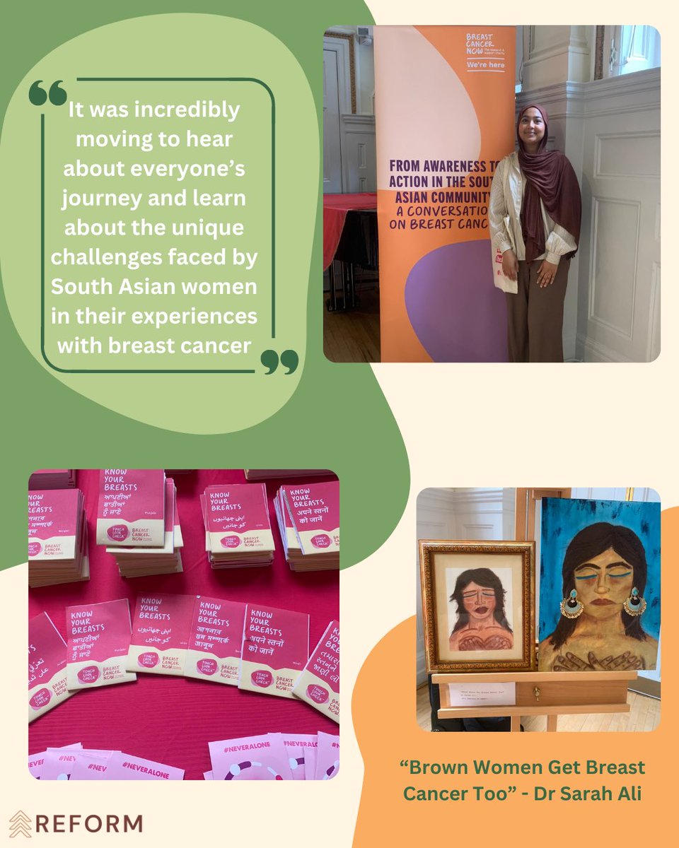 Reform Breast Cancer Transform Prostate Cancer (@reform_transfor) on Twitter photo Our REFORM team member attended the <a href="/BreastCancerNow/">Breast Cancer Now</a> ’s event ‘From Awareness to Action in the South Asian Community: A Conversation on Breast Cancer’ recently
This event highlighted the need for research in understanding the experiences of South Asian women with breast cancer Our REFORM team member attended the <a href="/BreastCancerNow/">Breast Cancer Now</a> ’s event ‘From Awareness to Action in the South Asian Community: A Conversation on Breast Cancer’ recently
This event highlighted the need for research in understanding the experiences of South Asian women with breast cancer