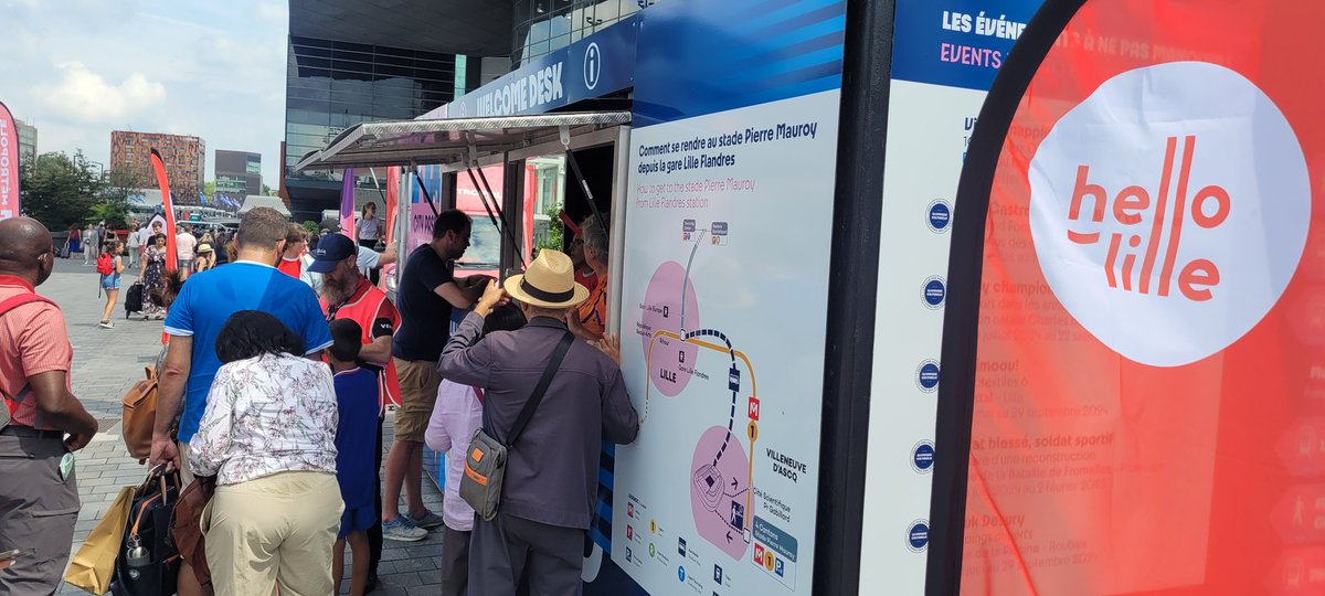Hello_Lille's tweet photo. Jeux Olympiques @Paris2024
Mobilisés pour vous réserver le meilleur des accueils !
Rendez vous Place des Buisses à #Lille à côté de la Gare Lille Flandres.
#hellolille https://t.co/h26sJKdm79