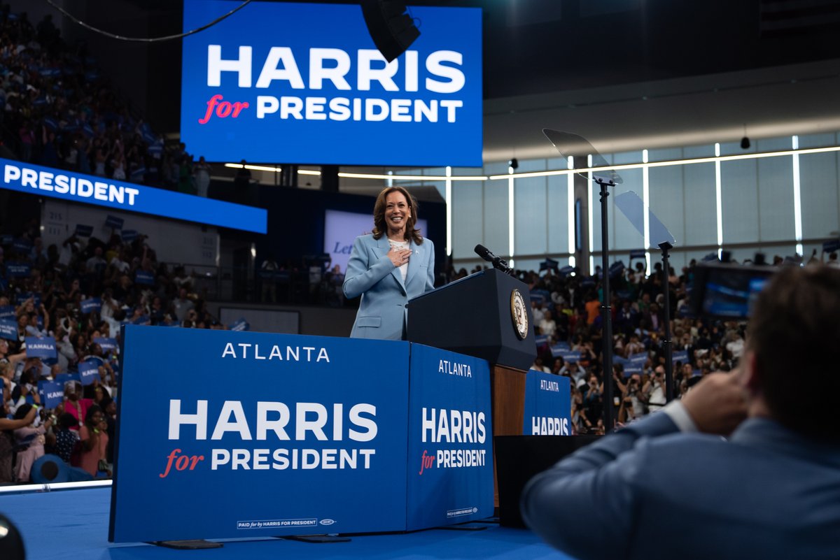 The path to the White House runs through Georgia. 

It was good to be back in the state that helped us win in 2020—and with your support, we will win again in November.