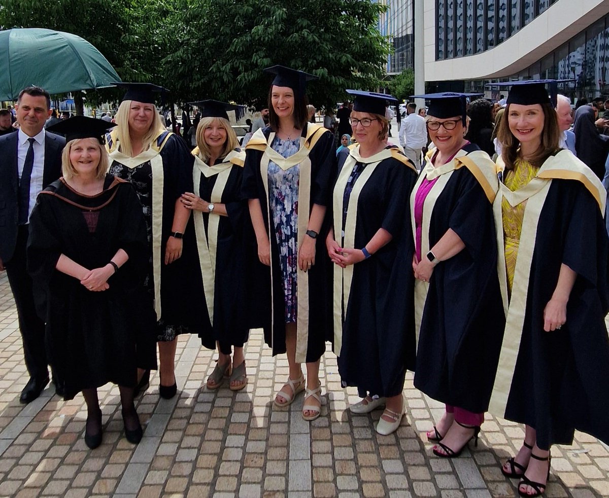 teamCNO 💙 (@teamcno_) on Twitter photo Congratulations to the first Graduates from the #teamCNO Safer Staffing Fellowship Programme MSc, who attended their graduation ceremony at Birmingham City University recently. 👏 <a href="/ShelfordGrp/">The Shelford Group</a> <a href="/MyBCU/">Birmingham City University</a> #BCUGraduation
For more about the programme visit england.nhs.uk/nursingmidwife… Congratulations to the first Graduates from the #teamCNO Safer Staffing Fellowship Programme MSc, who attended their graduation ceremony at Birmingham City University recently. 👏 <a href="/ShelfordGrp/">The Shelford Group</a> <a href="/MyBCU/">Birmingham City University</a> #BCUGraduation
For more about the programme visit england.nhs.uk/nursingmidwife…