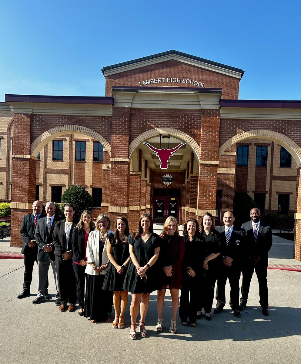 Amy Bartlett (@thebartletts) on Twitter photo The Lambert Team is taking the first day by the HORNS!  Hook 'Em!  <a href="/LambertHS/">Lambert High School</a> <a href="/FCSchoolsGA/">Forsyth County Schools</a> The Lambert Team is taking the first day by the HORNS!  Hook 'Em!  <a href="/LambertHS/">Lambert High School</a> <a href="/FCSchoolsGA/">Forsyth County Schools</a>