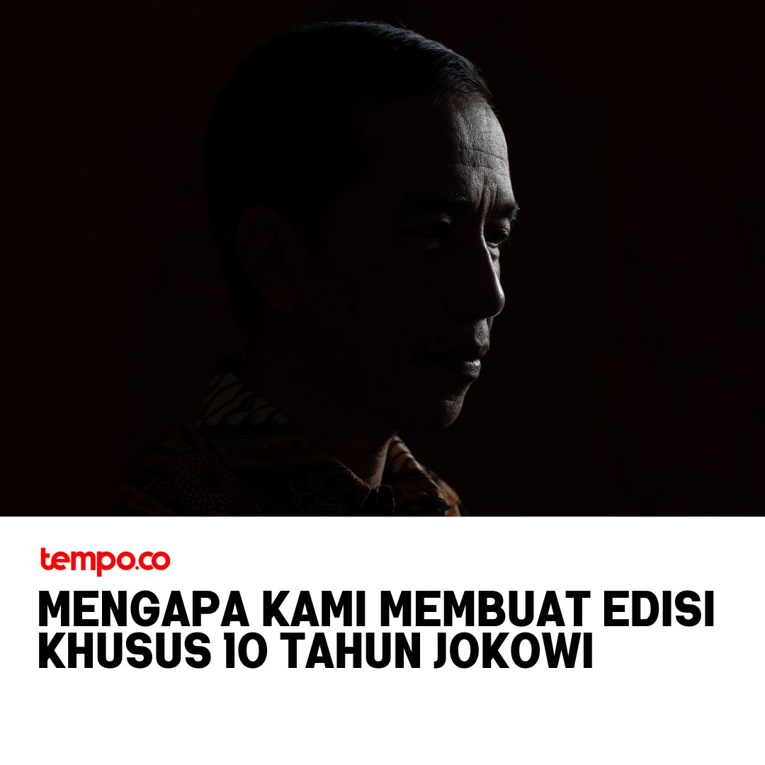 #TempoThread

Selama lebih dari tiga bulan kami mempersiapkan edisi ini. Inilah alasan mengapa kami membuat edisi khusus 10 tahun Jokowi…

A Thread