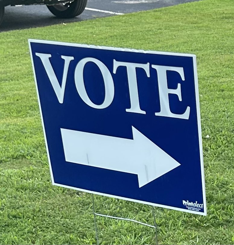 Up early to get my vote in. You should do the same.