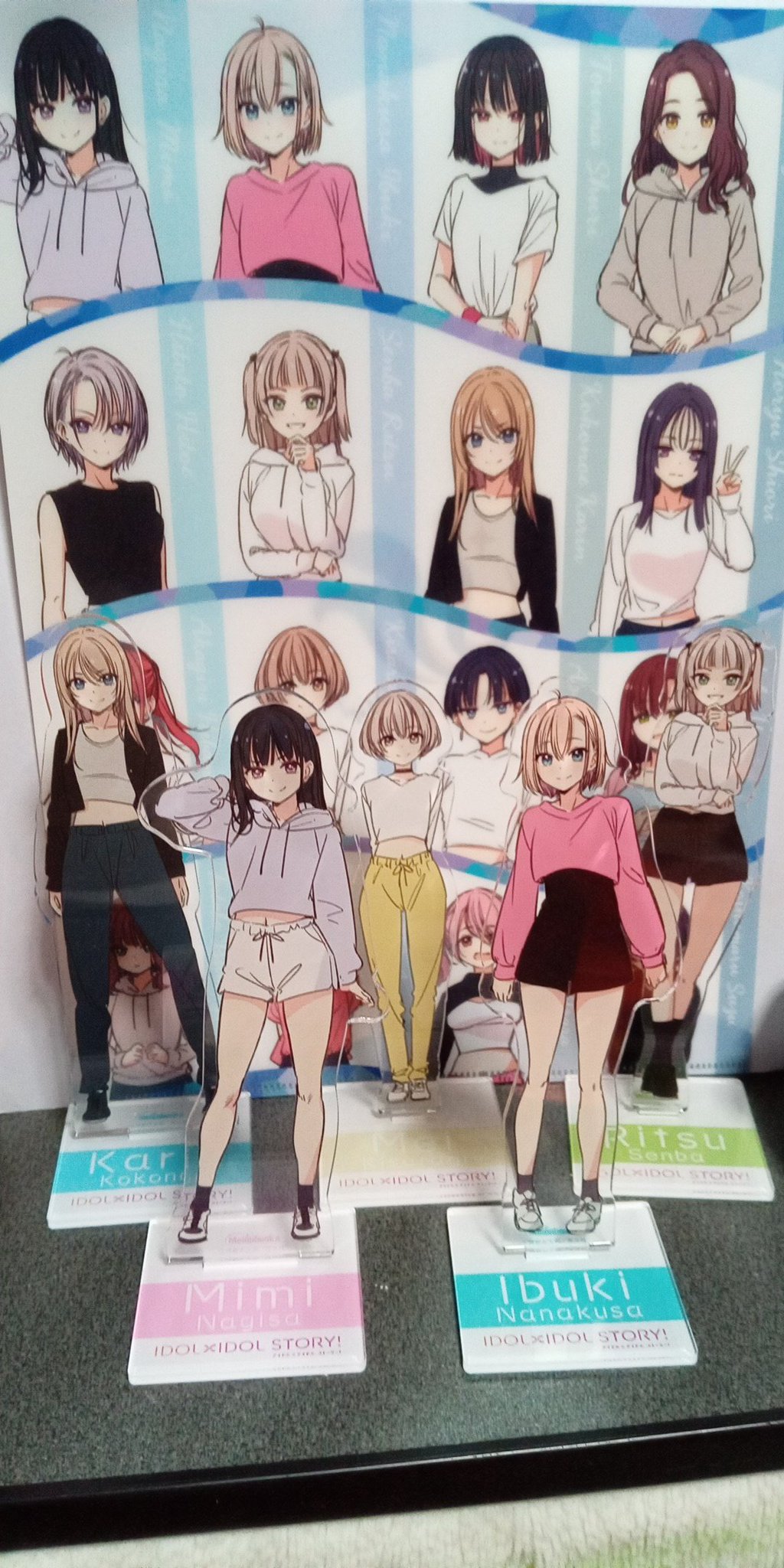 IDOL×IDOL STORY！ アクリルスタンド セット 渚美海＆七種依吹 IDOL×IDOL STORY！ アクリルスタンド セット 渚美海＆七種依吹