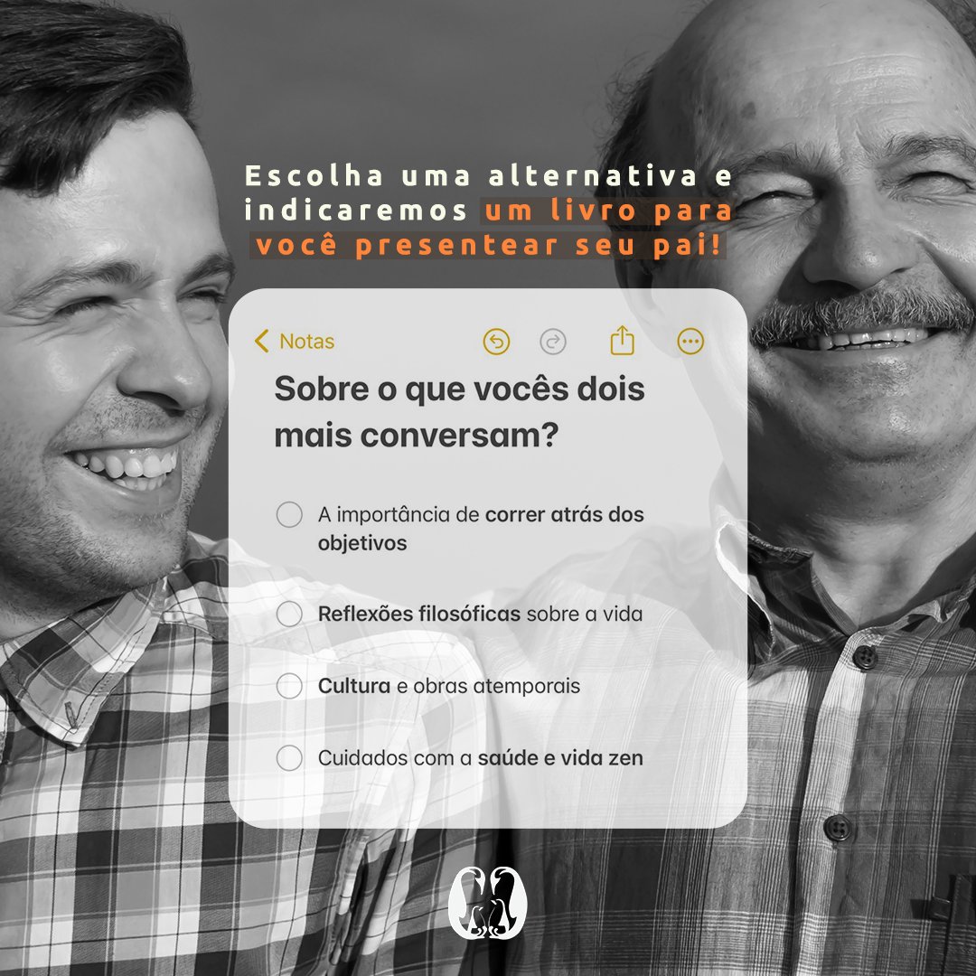 CitadelEditora's tweet photo. Seu pai merece um presente especial! Que tal surpreendê-lo com algo diferente? 🎁 https://t.co/gzMLoDNnsA