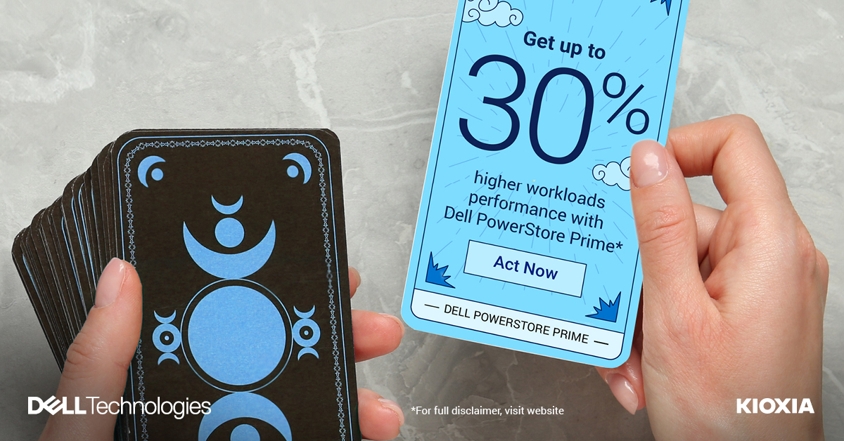 JaneEllisEMEA's tweet photo. Accelerate operational performance with a predictable storage solution tailored to your future. Discover the benefits of #PowerStore Prime. https://t.co/Q9CtriVwmT 

 #iwork4dell https://t.co/iGMAcT67gE
