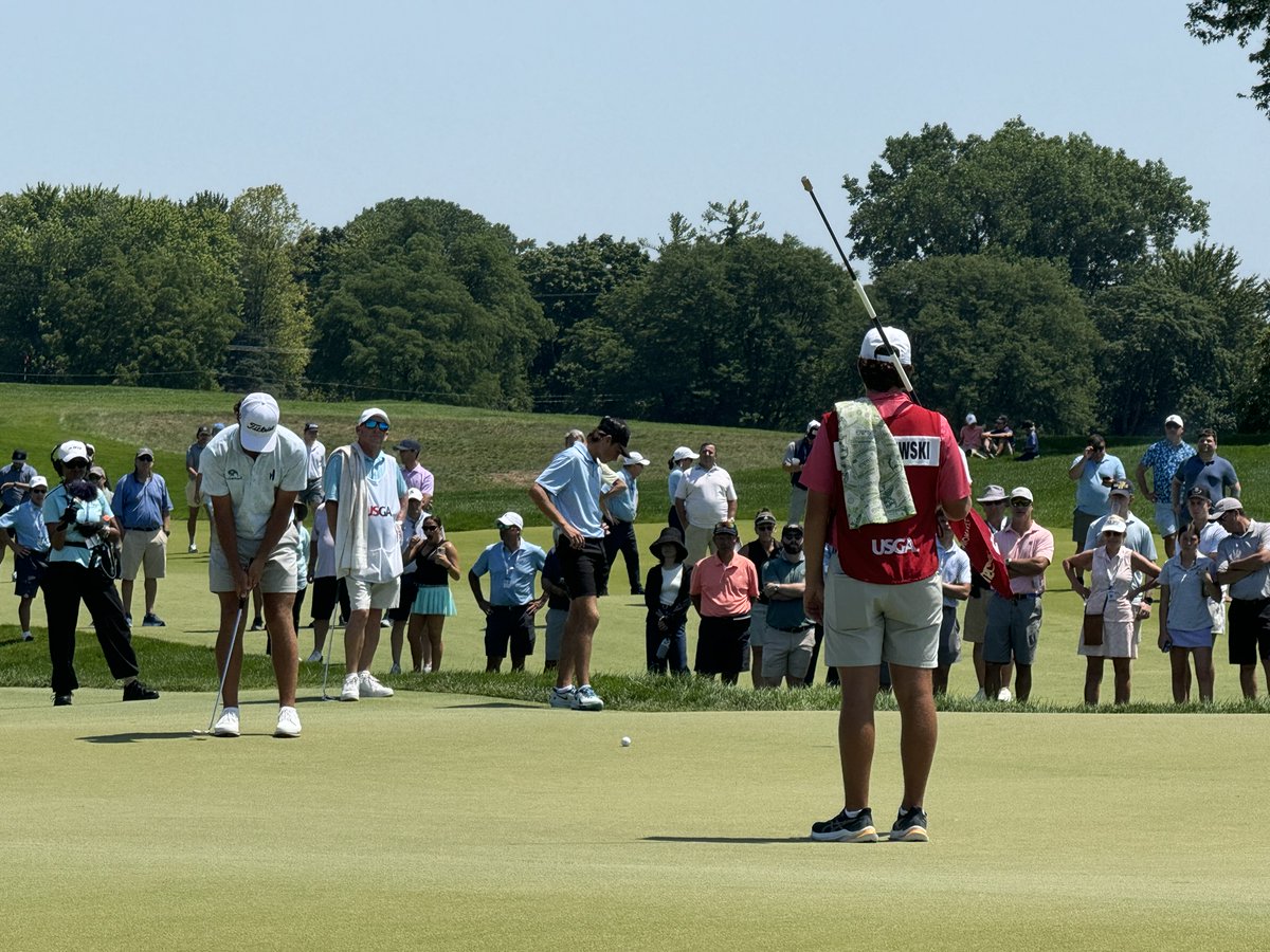 RedHouseStream1's tweet photo. In partnership with Ohlmeyer Kusserow Group, CP Communications and Red House Streaming returned to the golf course for the USGA Boys' Jr Amateur event in Bloomfield, MI. Our cutting-edge technology made it a hole-in-one experience for fans watching at home. #usga #liveevent #golf https://t.co/gaprrQ3Os9