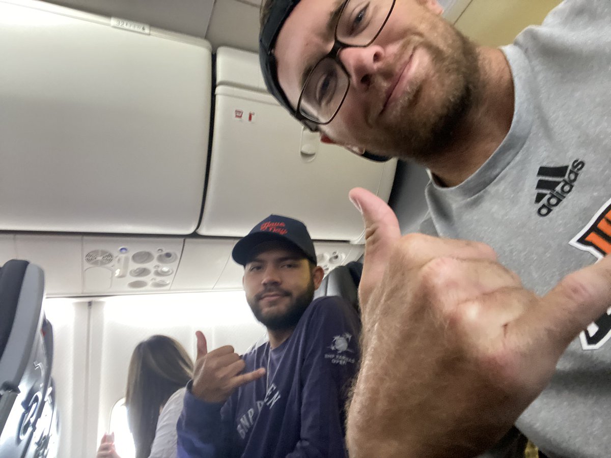 On the way to <a href="/ustaboys/">USTA Boys' 18/16 Nats</a> to recruit some future Falcons! #ThePursuit #FalconsUp🦅