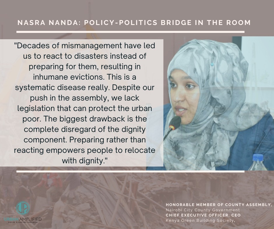 Did you miss last week’s #EvictionsDialogue? Here’s What Went Down! 🌍🏙️

Last week, <a href="/UrbanAmplified/">urban_.amplified</a> and <a href="/aak_tpc/">AAK- Town Planners Chapter</a> hosted an X Dialogue that unpacked the pressing issues of flood disasters and evictions in Nairobi's informal settlements. Here are some highlights from the Dialogue: