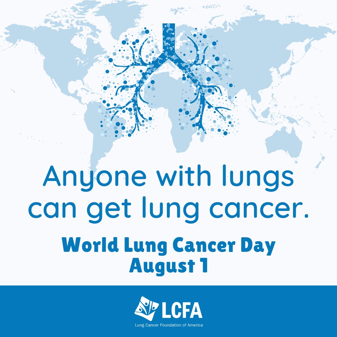 HeyWhatDay's tweet photo. It's World Lung Cancer Day! 
#WorldLungCancerDay #LungCancerDay #WLCD https://t.co/orhbZiFpDt