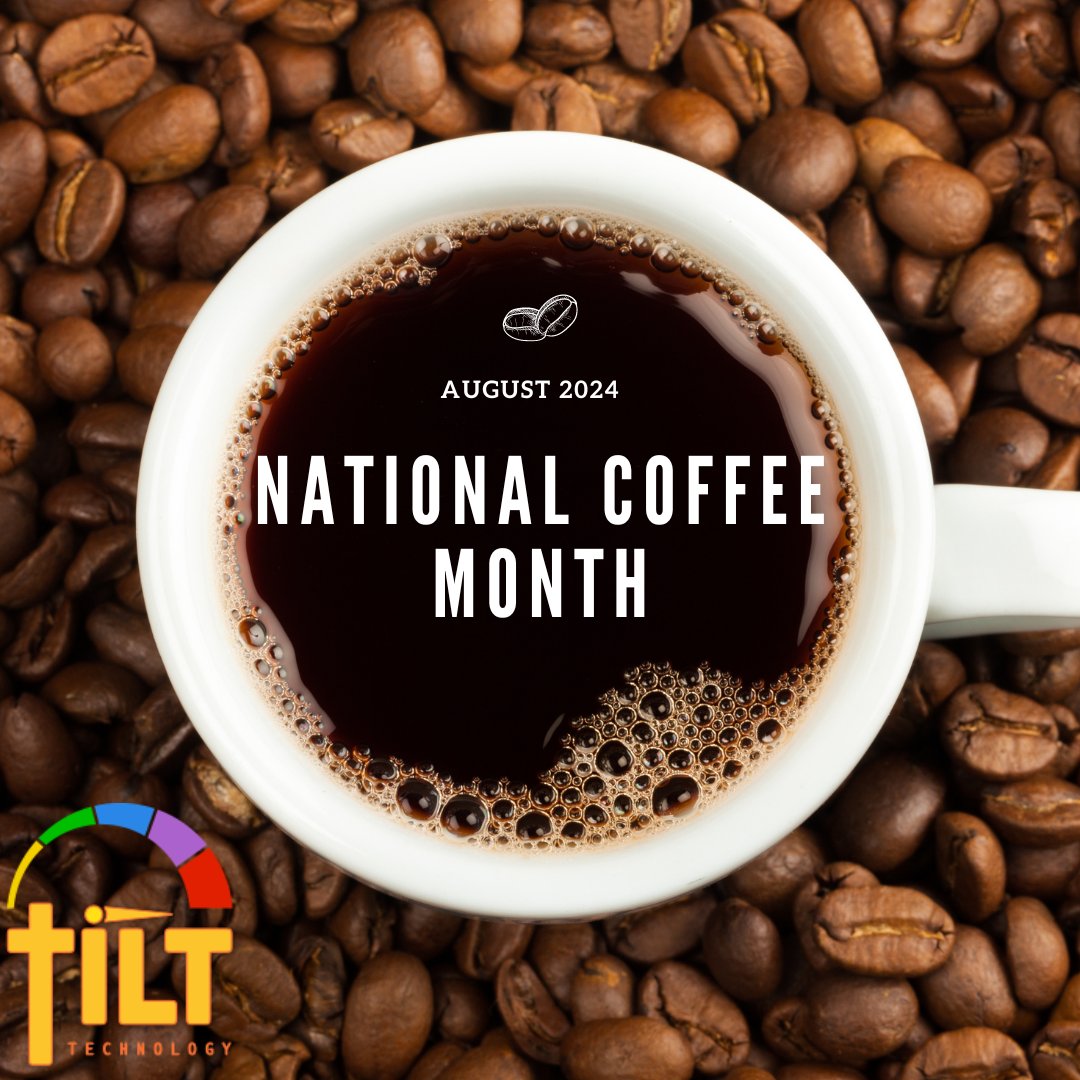 Welcome to August! August is National Coffee Month, and who doesn't love coffee? How do you drink yours?