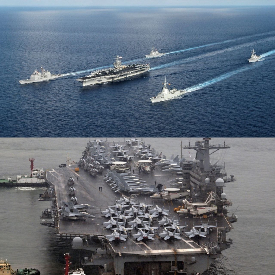 BREAKING: The U.S. has sent 12 warships, including the USS Theodore Roosevelt, with over 4,000 Marines and sailors to the Middle East!

A senior Pentagon official confirms.