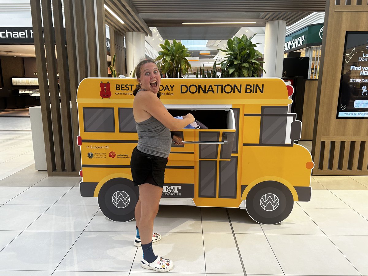 Lisa Goldsack (@goldsacklisa) on Twitter photo The tradition continues…Lauren’s 14th year supporting #BestFirstDay Thanks <a href="/WhiteOaksMall/">White Oaks Mall</a> for your partnership with this important initiative.
<a href="/TVeducationFdn/">TVEF (Thames Valley Education Foundation)</a> <a href="/londoncfs1/">London Community and Family Services</a> <a href="/unitedwayemca/">United Way Elgin Middlesex</a> The tradition continues…Lauren’s 14th year supporting #BestFirstDay Thanks <a href="/WhiteOaksMall/">White Oaks Mall</a> for your partnership with this important initiative.
<a href="/TVeducationFdn/">TVEF (Thames Valley Education Foundation)</a> <a href="/londoncfs1/">London Community and Family Services</a> <a href="/unitedwayemca/">United Way Elgin Middlesex</a>