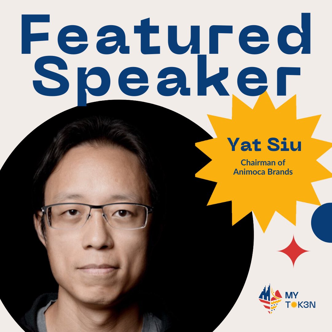 MyTokenAsia (@mytokenasia) on Twitter photo Yat Siu <a href="/ysiu/">Yat Siu</a>,
Chairman and co-founder of <a href="/animocabrands/">Animoca Brands</a>
Pioneering Special Council of <a href="/apecoin/">ApeCoin</a>
<a href="/TheSandboxDAO/">The Sandbox DAO</a> council member
A well-known industry leader in blockchain, metaverse, DAO, digital property rights, and cloud computing. As an angel investor, he supports AI, Yat Siu <a href="/ysiu/">Yat Siu</a>,
Chairman and co-founder of <a href="/animocabrands/">Animoca Brands</a>
Pioneering Special Council of <a href="/apecoin/">ApeCoin</a>
<a href="/TheSandboxDAO/">The Sandbox DAO</a> council member
A well-known industry leader in blockchain, metaverse, DAO, digital property rights, and cloud computing. As an angel investor, he supports AI,