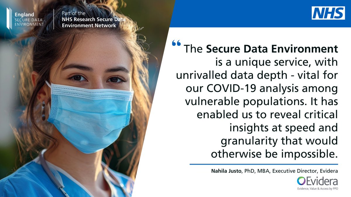 📊 New INFORM study reveals: Immunocompromised groups up to 13x more likely to face severe COVID-19 outcomes. Learn how NHS England's Secure Data Environment is powering crucial research to protect vulnerable populations. 🏥🔬 

digital.nhs.uk/data-and-infor…

#PoweredbyNHSdata
