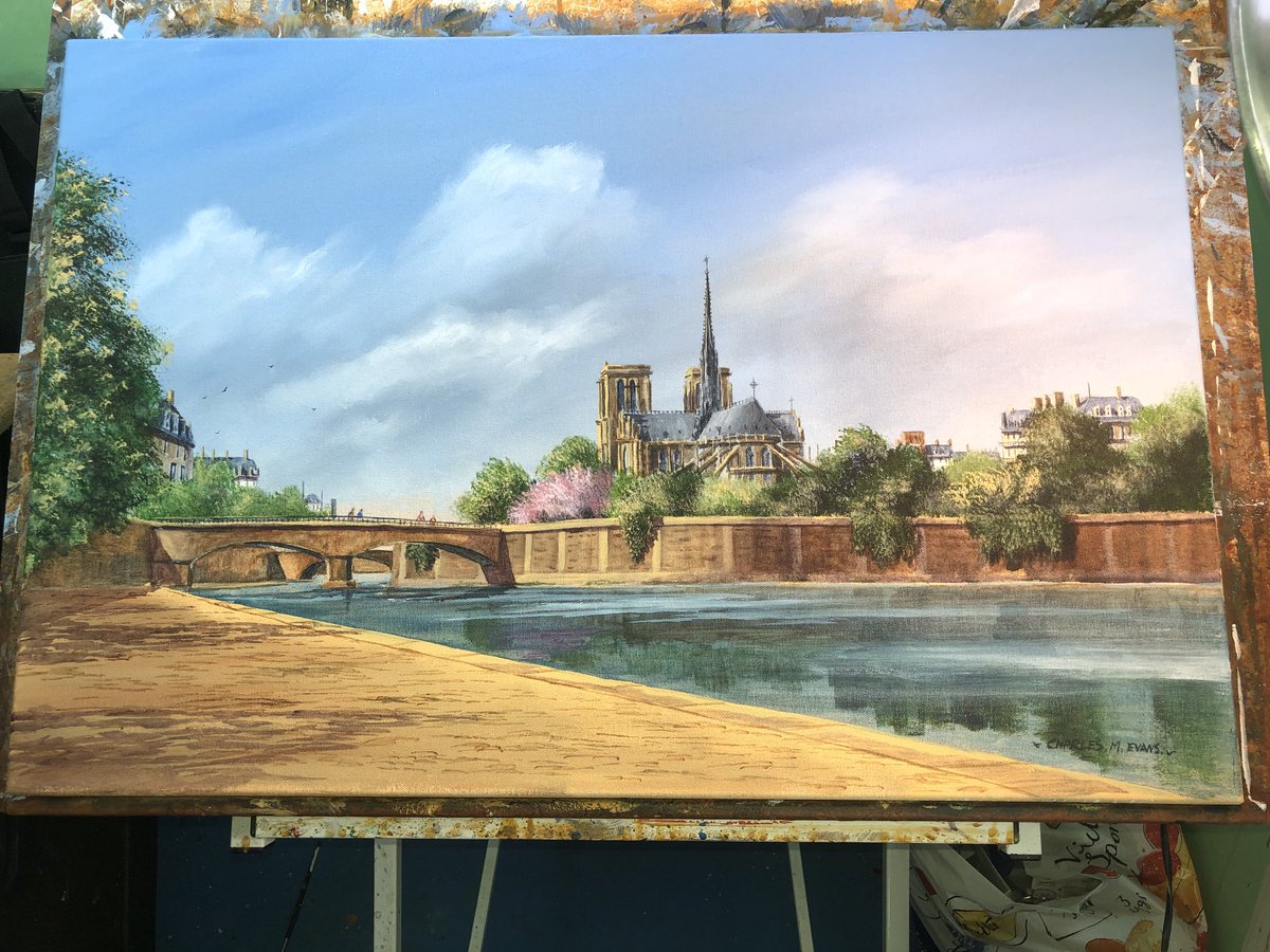 Thank you so much everyone for all of the recent reposts, likes and lovely comments. Always very much appreciated. ⁦<a href="/DalerRowney/">Daler-Rowney</a>⁩ #system3acrylics charlesevansart.com