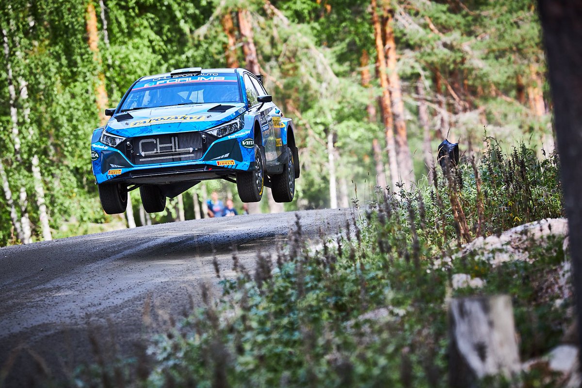 2nd fastest in Shakedown earlier today - We're ready for SS1, see you in Harju! ✌

#WRC #HMSGofficial #RallyFinland <a href="/OfficialWRC/">FIA World Rally Championship</a> <a href="/RallyFinland/">Secto Rally Finland</a>