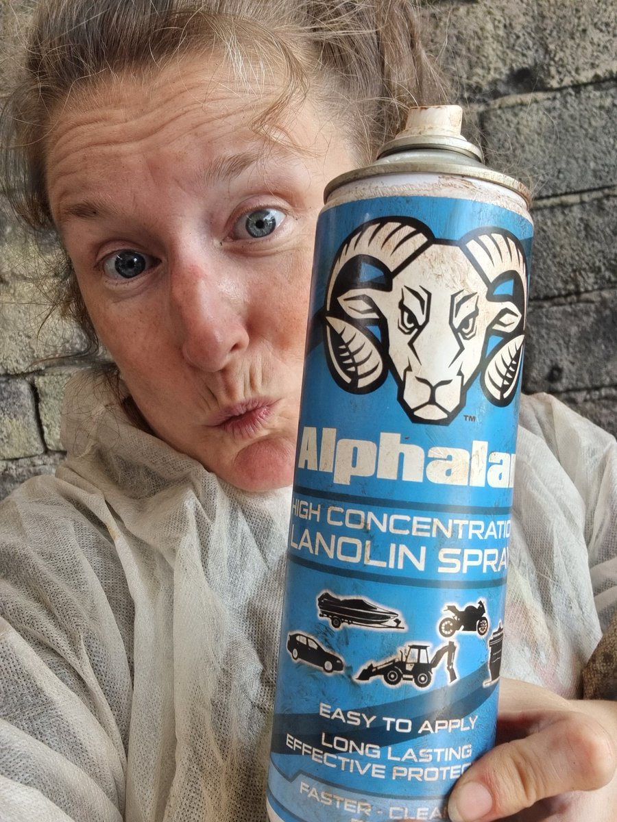 Desmond is Winter ready*. 
Another one protected by #Alphalan
*Please excuse terrible duck face...