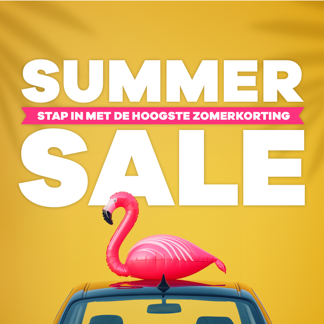☀️ 𝐒𝐔𝐌𝐌𝐄𝐑 𝐒𝐀𝐋𝐄 ☀️
In de maand augustus geniet je van heel veel voordeel op een ruime selectie nieuwe personen-/bedrijfsauto's én kwaliteitsoccasions. 🦩

Bekijk hier alle acties: vanmossel.nl/summer-sale