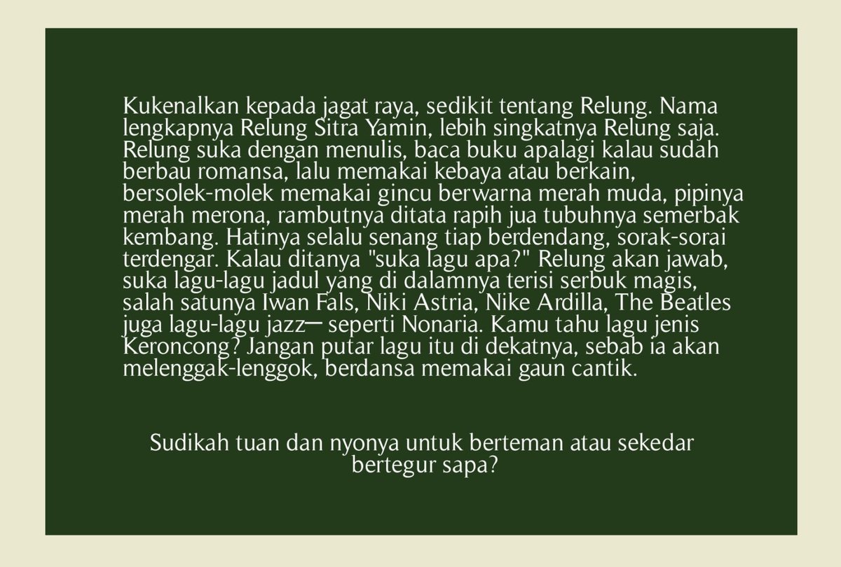 Relung Yamin. tweet media