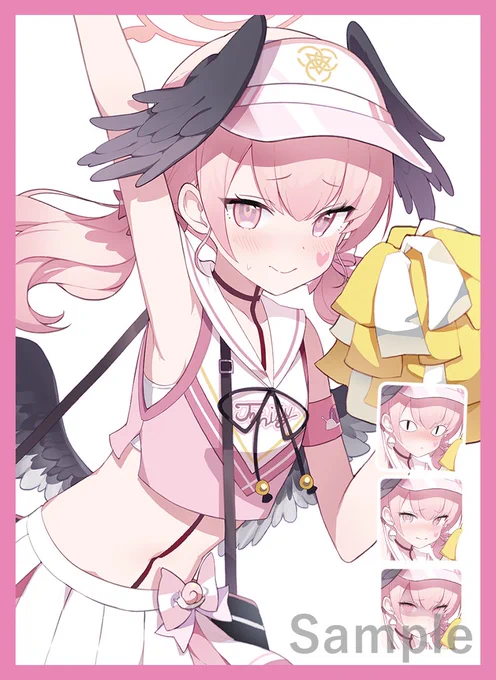 C104/エアコミケ 新作情報「コハル」のスリーブとプレイマットになります。イラストはミシュネ様()になります! 