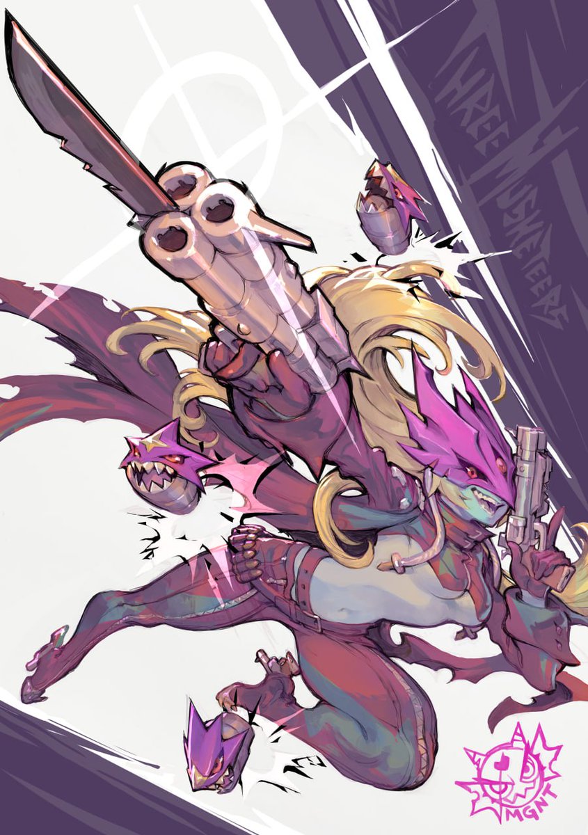 Worked in the Beelstarmon piece for <a href="/DigigirlZine/">DigiGirl Zine @ Vol.4 Applications Closed!</a> Vol. 2 and had a lot of fun with it! 💜👹

Go take a look at all the artist's pieces, quality work here! ✨