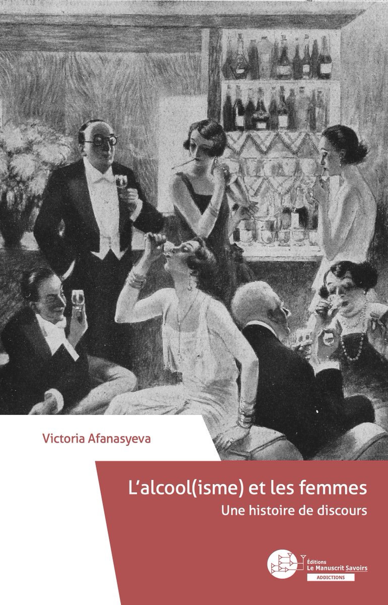 🔜 Très heureuse d'annoncer la parution, à la rentrée, de mon deuxième livre aux éditions Le Manuscrit (coll. Addictions) 🥰 J'y ai analysé les discours de femmes sur l'alcool(isme) depuis la fin du XIXe siècle jusqu'aux années 1980.