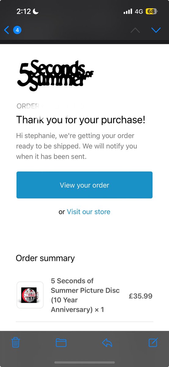 whenfacingsteph's tweet image. bank ruptured again. thanks @5SOS. love you🫶🏻