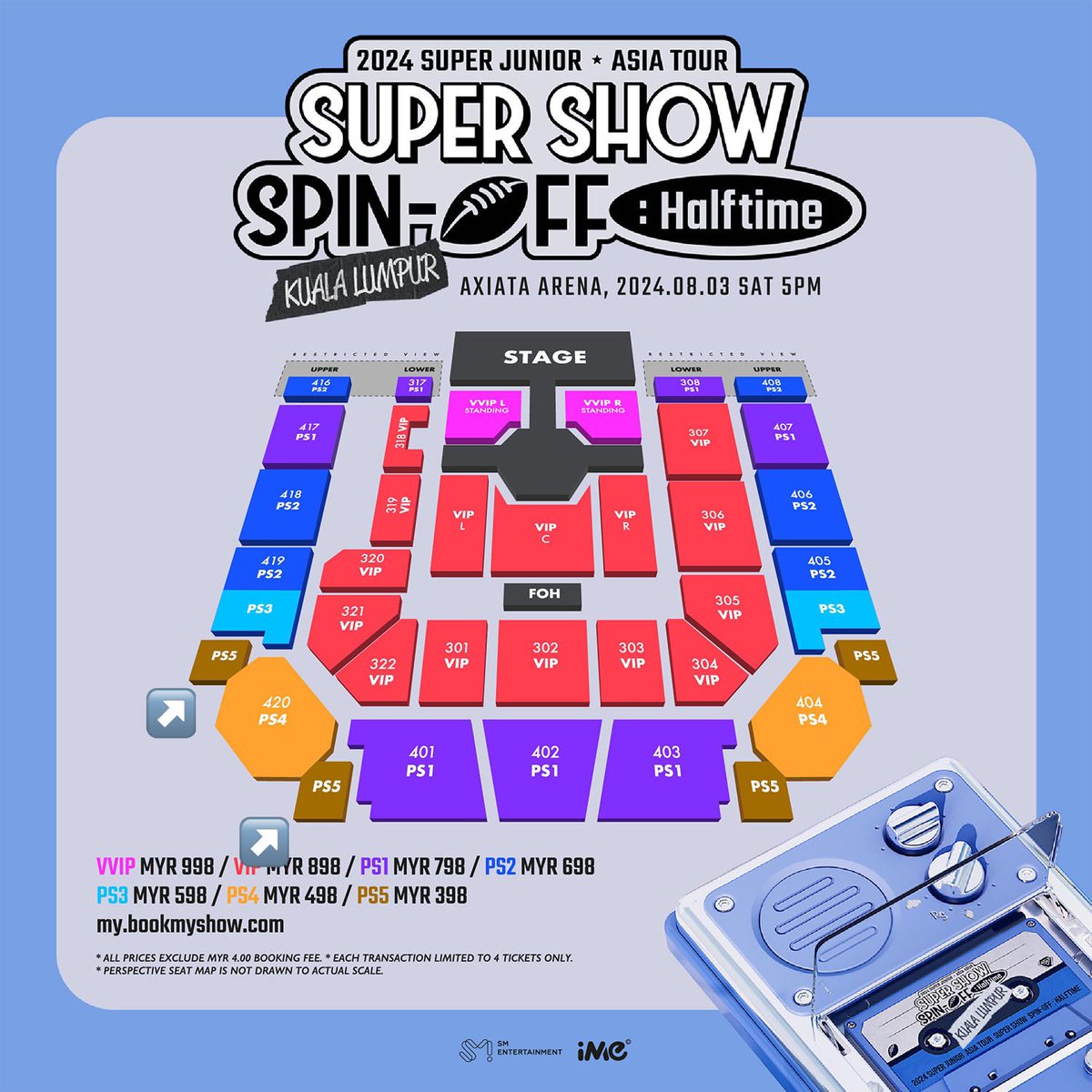 nemomo_'s tweet photo. [RT] WTS Super Show Spin-Off: Halftime in KL 🇲🇾

PS5 420 x1
Row C

Normal price. Only accept payment in RM (local bank/Bigpay). 

#SPINOFFHALFTIME_IN_KL
#SUPERJUNIORinMY
#SUPERJUNIORinKL https://t.co/KsBStCI6rd