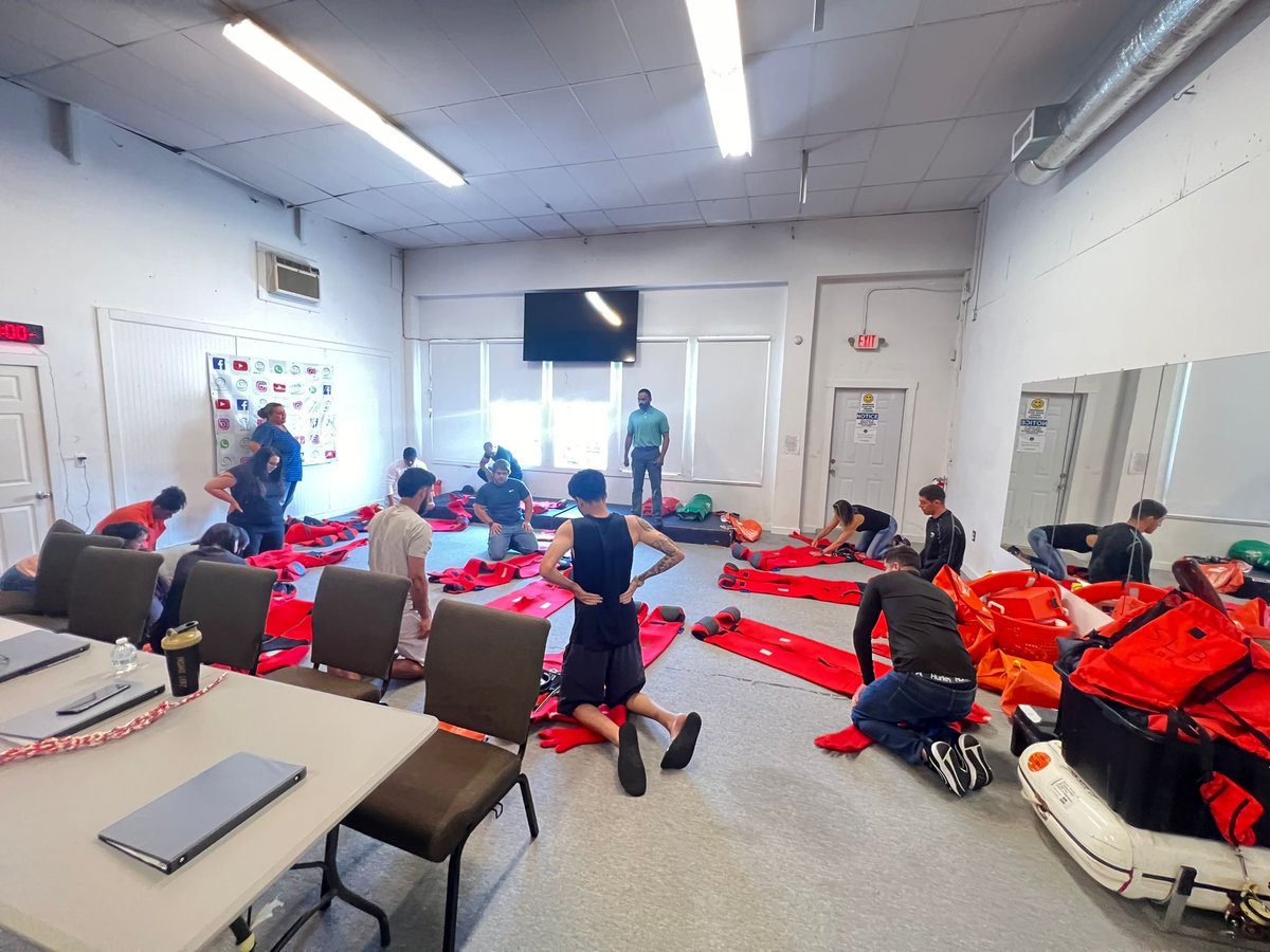 #TDIMass in action: In a collaboration with <a href="/FishAlliance/">Fishermen's Alliance</a>, <a href="/SSCAC/">SSCAC, Inc.</a> &amp; the #Barnstable TDI Partnership, the Brazilian Resources Center hosted a fishermen training program in the community to introduce local students to career opportunities &amp; bolster the blue, year-round economy.