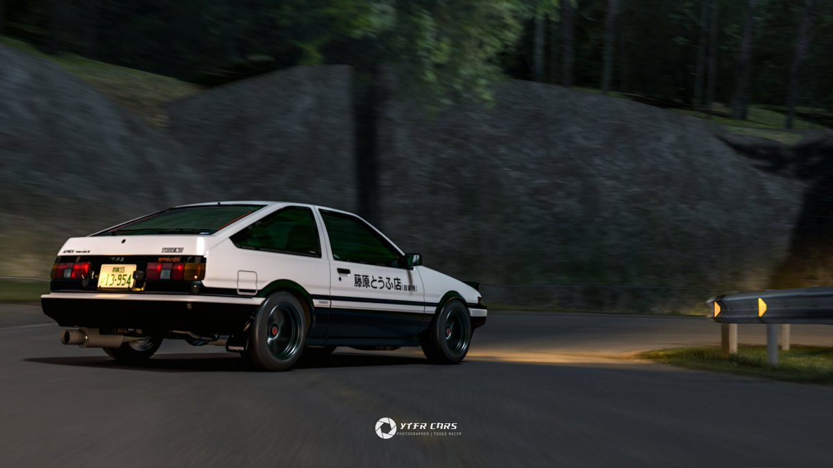 ytfrcars's tweet photo. It's been fun using the AE86 at Usui Pass in Assetto Corsa🏁

Who do you think Takumi should race on this technical mountain pass?

I think it would be a tough fight against Kai Kogashiwa's MR-S

📸🏁: @ytfrcars

Follow @ytfrcars for Assetto Corsa content and more!

#ytfrcars https://t.co/eNrQtSrUVO