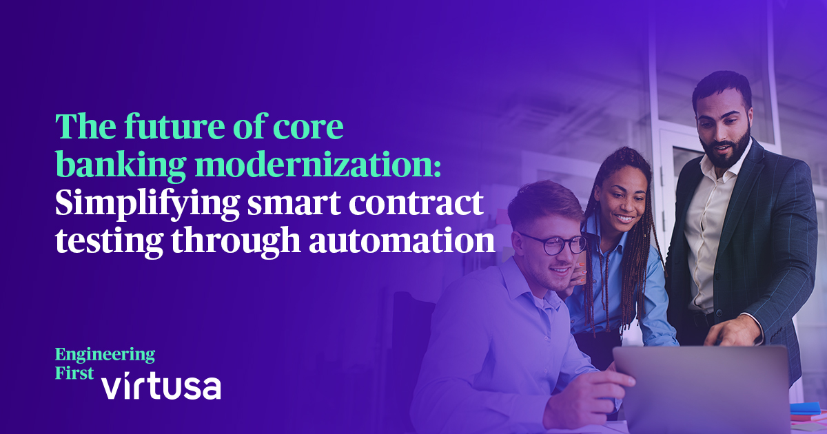 VirtusaCorp's tweet image. Testing of smart contracts just got simplified! Our @thoughtmachine COE&apos;s test automation tool generates 360-degree reports with step-by-step results for business and technical users to understand easily. #EngineeringFirst #CoreModernization: splr.io/6019leJeX