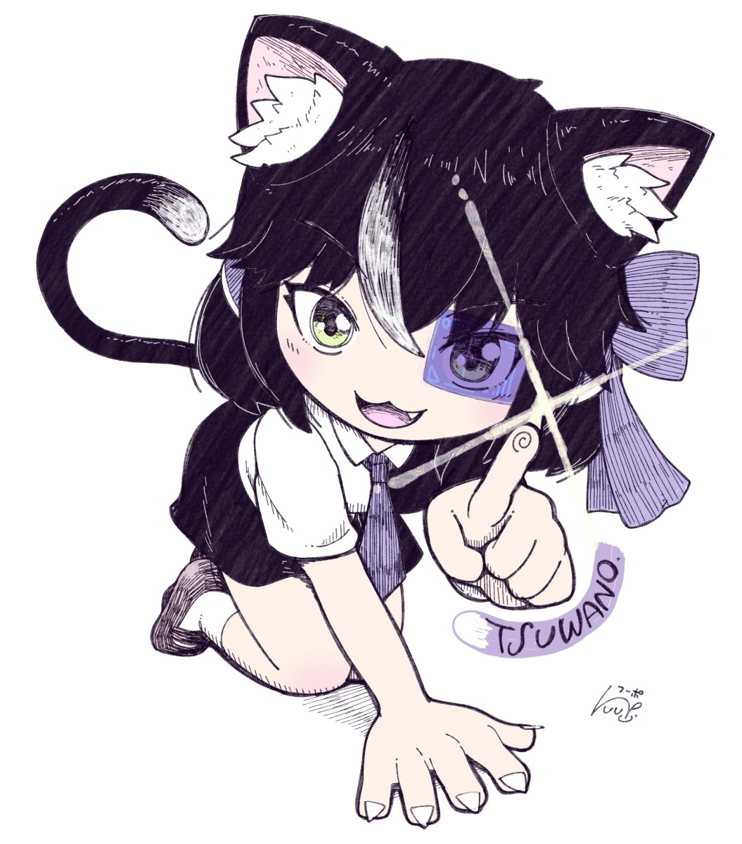 よそのこらくがき
海上たまごむら兄貴(@hiezutamagomura)の
ツワノちゃんニャ
近年はスカウターをかけていないらしいニャ 