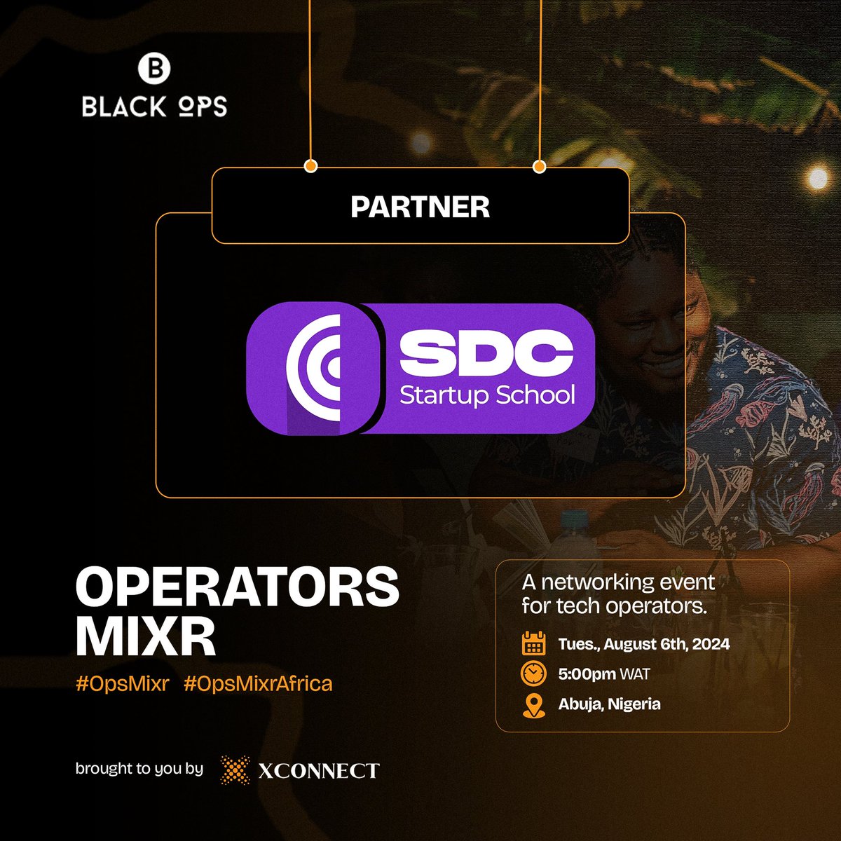 We are excited to announce that SDC Startup School is partnering with us for the upcoming Tech Operators Mixr in Abuja! 🌟

SDC Startup School is a leading platform dedicated to empowering startups and entrepreneurs through education, mentorship, and resources.