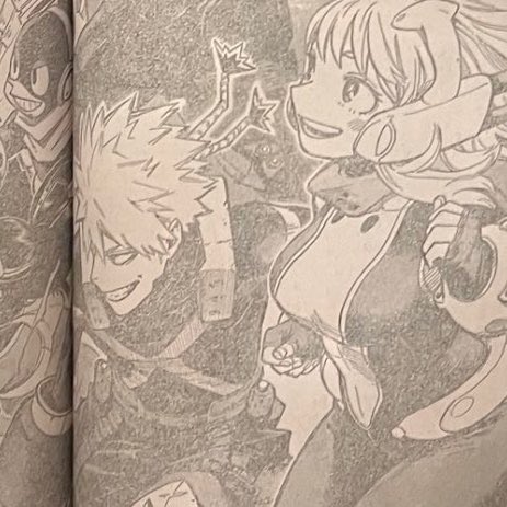 nikasdrums's tweet photo. KACCHAKO CRUMBS LETS GO #mha340 #MHASpoilers https://t.co/Cwf2Pg05z0