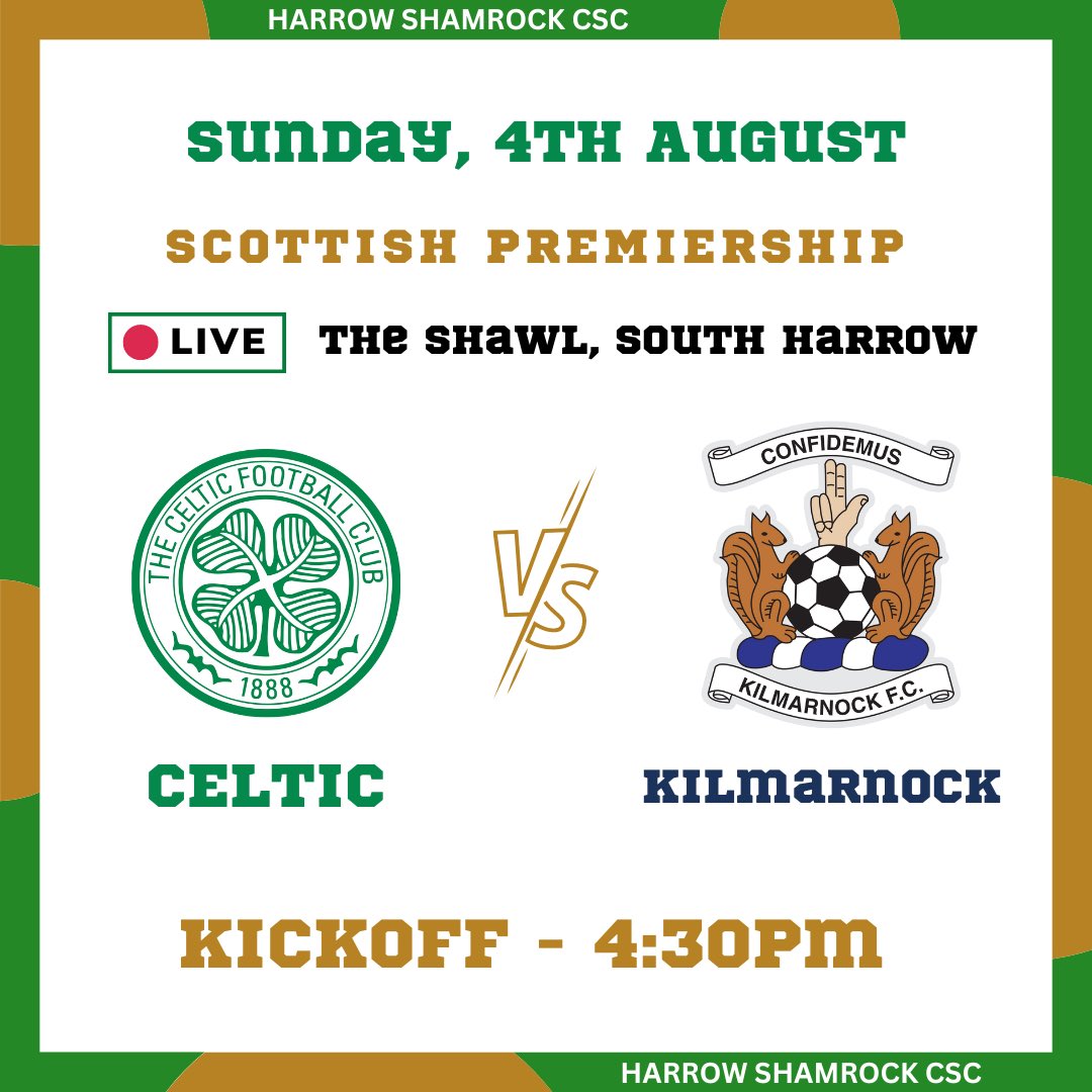 Harrow Shamrock CSC tweet media