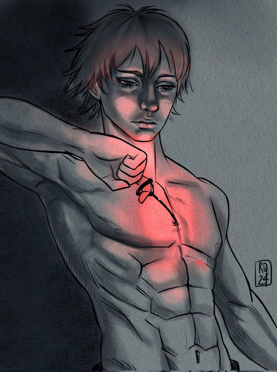 nekroticism's tweet photo. Brrr brrr cenar allioli brrrrr
#chenso #chainsawman #denji #pochita https://t.co/YsBzriy21O