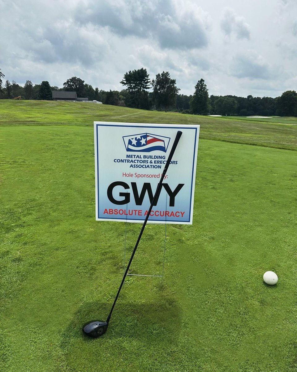 GwyLlc's tweet image. Fore! ⛳️ Last week, we hit the course for the 33rd Annual MBCEA-New England Chapter golf tournament at Mohegan Sun Golf Club in Baltic, CT! 

This event raises funds to promote the Metal Building Industry in New England and nationally. 
#GWY #MBCEA #GolfFundraiser