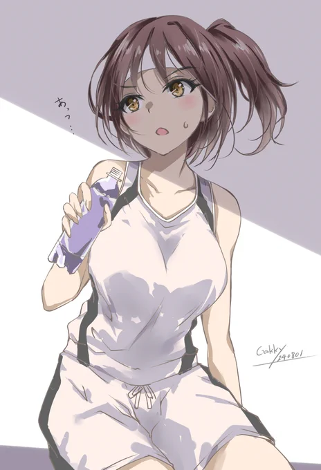 #艦これ版真剣お絵描き60分一本勝負_20240801あっつ・・・ 