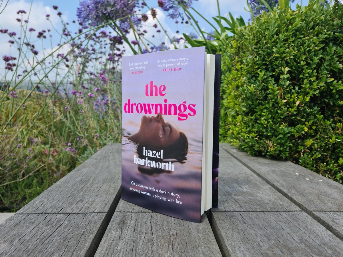 Headline Fiction (@headlinefiction) on Twitter photo GIVEAWAY! 🔮 To celebrate the publication of <a href="/BarkworthHazel/">HazelBarkworth</a>'s deliciously gothic new campus novel The Drownings, we're giving away one copy to a lucky reader.
💜 Like this post.
🔄 Repost.
✨Follow us and <a href="/headlinepg/">Headline Books</a>.
UK only. Closing Monday 5th 12pm GMT. GIVEAWAY! 🔮 To celebrate the publication of <a href="/BarkworthHazel/">HazelBarkworth</a>'s deliciously gothic new campus novel The Drownings, we're giving away one copy to a lucky reader.
💜 Like this post.
🔄 Repost.
✨Follow us and <a href="/headlinepg/">Headline Books</a>.
UK only. Closing Monday 5th 12pm GMT.