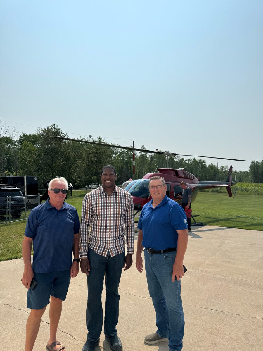 RM of Lac du Bonnet (@rmofldb) on Twitter photo Last week, Rural Municipality of Lac du Bonnet Council hosted Hon. <a href="/jmoses6/">Jamie Moses</a>, the <a href="/MBGov/">Manitoba Government</a> Minister of Economic Development, Investment, Trade and Natural Resources for a tour at the Lac du Bonnet Regional Airport (including a helicopter tour) and a luncheon at the RM office. (1/2) Last week, Rural Municipality of Lac du Bonnet Council hosted Hon. <a href="/jmoses6/">Jamie Moses</a>, the <a href="/MBGov/">Manitoba Government</a> Minister of Economic Development, Investment, Trade and Natural Resources for a tour at the Lac du Bonnet Regional Airport (including a helicopter tour) and a luncheon at the RM office. (1/2)