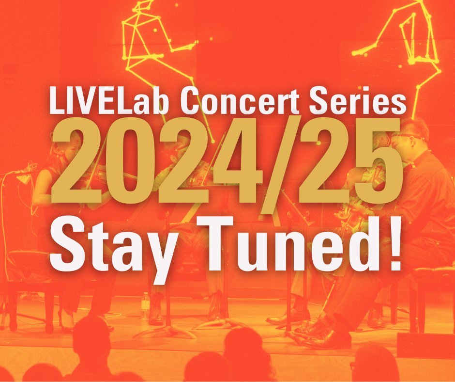 musicandthemind's tweet photo. We are SO excited to tell you about all the great work we've been doing to book the 2023/24 edition of the LIVELab Concert Series.
But not yet.
Be patient! It will be worth the wait!
#LIVELab #MusicAndTheMind #McMasterU #HamOnt #HamOntConcerts https://t.co/f49tW1Pqpl