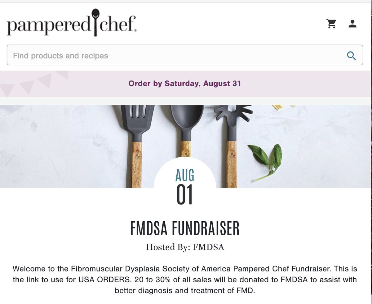 Pampered Chef Fundraiser 🧑‍🍳

During August (1-31st) <a href="/pamperedchef/">Pampered Chef</a> in both the US and Canada will donate 20-30% of all sales via the fundraiser pages below.

Some gift ideas or a treat for your kitchen!

US link pamperedchef.com/party/usashopf…

Canadian link pamperedchef.ca/party/canadash…