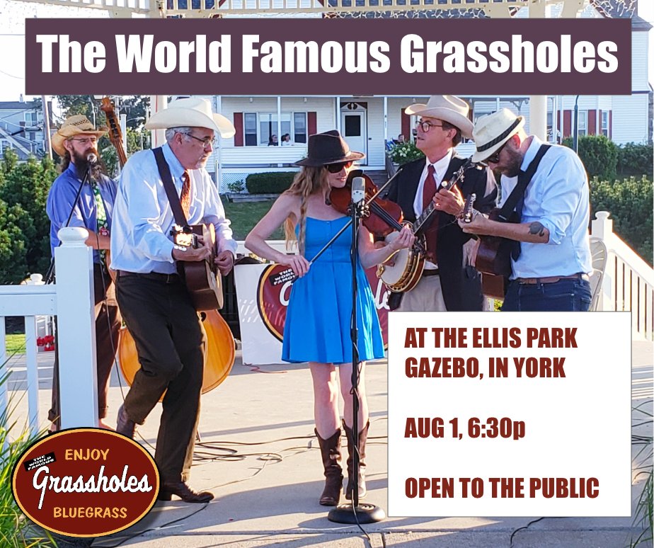 Southernmost gig of the summer! Better see you out there tonight, York County people.