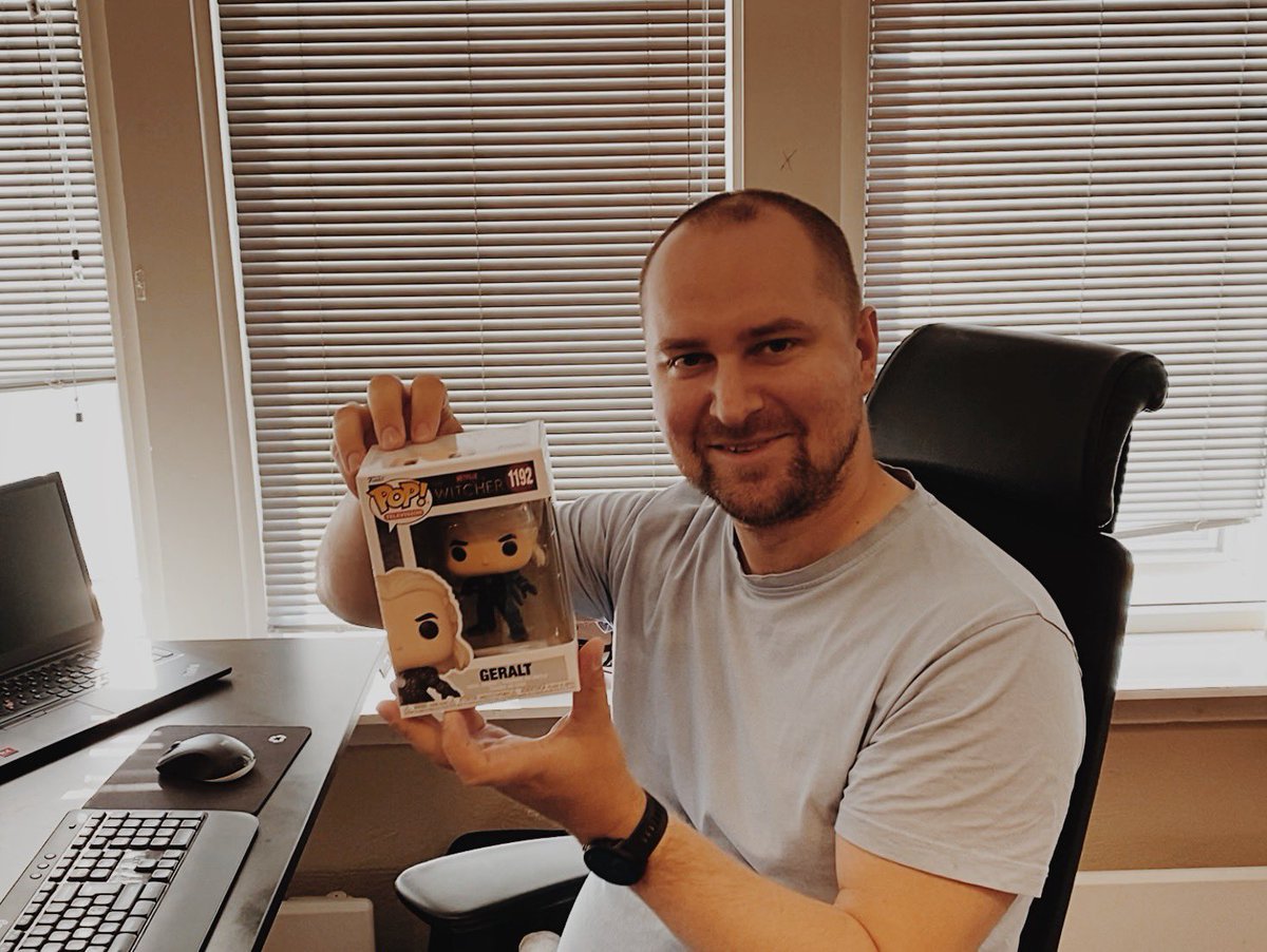 RyanMBarber's tweet image. S/O to my guy, @Languafe for winning our SEASON I, “Geralt of Trivia” Contest &amp;amp; bringing home “Little Geralt!” 🎉⚔️😄

Congrats bro. 🤙🏼

SEASON II / BOOK II of #TheWitcher ON DECK!!! 🙌🏼

Check us out on #Twitch 👀
#TestingTheGame