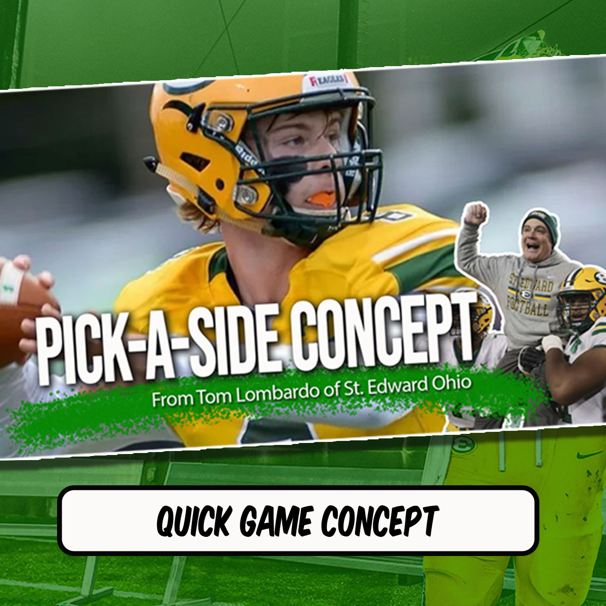 TheChiefpigskin's tweet photo. Buy or Rent videos from the St. Edward Trip for a limited time only before they become available exclusively by subscription.

https://t.co/6rxp02iQkn

Pick-a-Side Quick Game Concept with Tom Lombardo
St. Ed Stretch Concept with Dan Scanlon
Build-a-Bear Front with Pete Pappas
or Buy or Rent All 3!